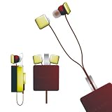 Zumreed Squreel Cordreel Earphones Brown/Gold