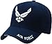 United States Air Force Wing Embroidered Cap by Rapid Dominance, Navy blue, Adjustable