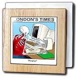 WAITING FOR AMERICA ONLINE AFTER BOOTING UP - 6 Inch Tile Napkin Holder