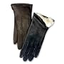 Ladies Leather Gloves w/RABBIT FUR lining by GRANDOE