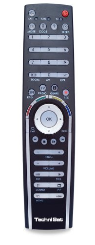 TechniSat Komfort Fernbedienung f&uuml;r DigiCorder HD S2 Plus schwarz