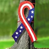 Outdoor Living : YELLOW RIBBON TREE FLAG