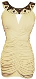 Beaded Bib Tank Top Junior Plus Size