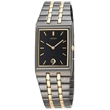 Seiko Men's SKP017 Dress Black Ion Watch