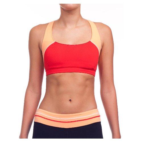 ALO Women's Color Blocked Strap Bra