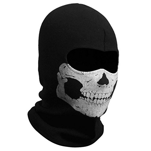Call of Duty 10 COD Ghost Balaclava Logan Skull Face Mask Hood Biker (COD Ghost 02)