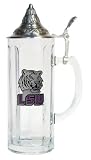 LSU Tigers 20oz Tall Lidded Stein - NCAA College Athletics - Fan Shop Sports Team Merchandise