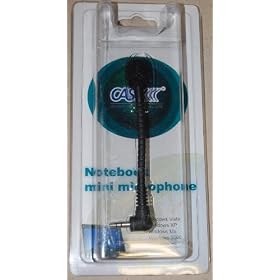 Casik Omni-Directional Microphone for Notebook, PC, Mac, MiniDisc, MP3 Recorders with... by 
