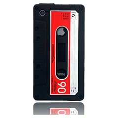MaryCom Retro Kassette Case PREMIUM QUALIT�T aus Silikon in Schwarz f�r Apple iPhone 3G / 3Gs / Tape MC / Mobil Telefon Smartphone Handy / RS iPhone3G