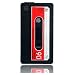 MaryCom Retro Kassette Case PREMIUM QUALIT�T aus Silikon in Schwarz f�r Apple iPhone 3G / 3Gs / Tape MC / Mobil Telefon Smartphone Handy / RS iPhone3G