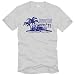 Produkt-Bild: BYRON BAY 71 - Sunshine Coast Wave Culture - T-Shirt GRAU ( Windsurfen, Surfer Shirt, Bully Shirt )