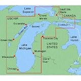 Garmin BlueChart Lake Michigan Freshwater Map microSD Card