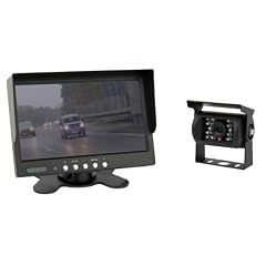 7 Zoll TFT Farb-Monitor +Farb-Kamera IP67 inkl. 20 Meter Anschlusskabel (12-24 Volt)