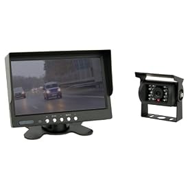 7 inch TFT color monitor + Color Camera IP67 including 20 meter connection cable (12-24 Volt)