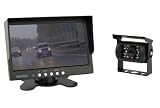 7 Zoll TFT Farb-Monitor +Farb-Kamera IP67 inkl. 20 Meter Anschlusskabel (12-24 Volt)