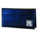 MLB New York Yankees Leather Checkbook Cover Wallet