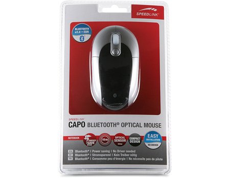Speedlink Sl-6196-sbk-a Capo Bluetooth 2.0 800dpi 10m Range Optical Mouse Picture
