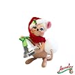 6" Silver Bells Mouse by Annalee