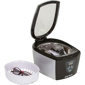 New Trent CD-7810 Professional Ultrasonic Watch, Jewelry, CD and Eyeglass Cleaner