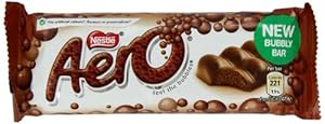Nestle Aero Milk Chocolate Bar, 1.4-Ounces (Pack of 12)