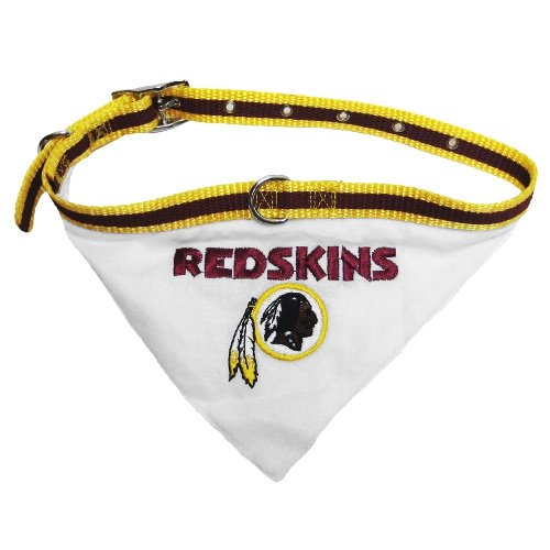 Washington Redskins Pet Collar Bandana (Medium)
