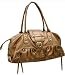 Dark Gold Hi-Fashion Handbag with Twin Front pockets