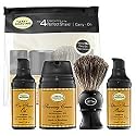 THE ART OF SHAVING CARRY ON TRAVEL KIT - LEMON (4 PRODUCTS)
