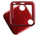 NOKIA 7705 Twist Hard Plastic Snap On Case (Red)