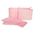 Tadpoles Basics 3 Piece PortaCrib Set - Pink
