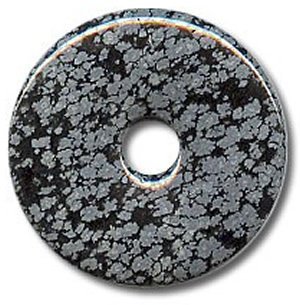 Pi Stone - Snow Flake Obsidian