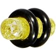 6 Gauge Citrine Iced Cubic Cz Plug