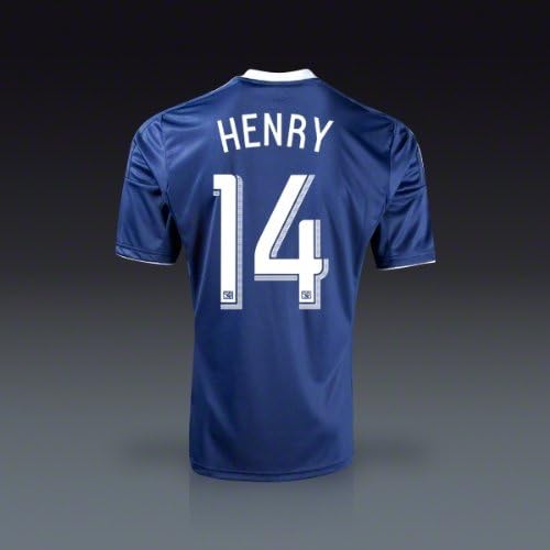 #14 HENRY New York Red Bulls Away 2013 MLS Kid Soccer Jersey & Matching Short Set - Adult S (12 - 14 Years Old)