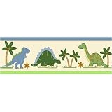Dino Dinosaur Prepasted Wall Border