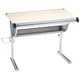 Links 50600450 IBO Schreibtisch Ahorn Dekor MDF Metall 115x73x62-93 cmvon "Links"