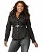 Dereon Plus Size Shirt, Lovely Day Long Sleeve with Belt