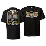 Steelers NFL SB XLIII Champion Schedule T - Men's ( sz. L, Black : Steelers )