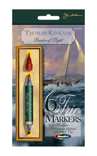 Childrens Toyshop  Toys : Thomas Kinkade Professional Art Marker Set by Mega Brands