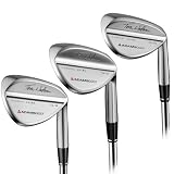 Adams Tom Watson Classic Wedge Sets (52-56-60) : right, Apollo Stepped Steel