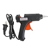 uxcell　電気　AC100-240V　12W　熱ホットメルトグルーガン　ブラック　米国のプラグイン
