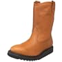 Wolverine Men's Excess Durashock Wedge-Heel 10" Steel Toe Boot,Walnut,9 XW US