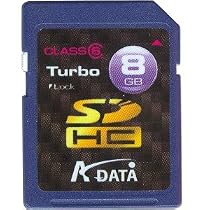 A-Data Turbo 8GB SDHC Flash Memory Card