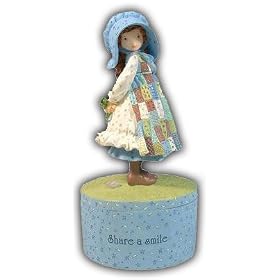 Adorable Holly Hobbie Sharing A Good Message, Share A Smile