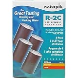 Waterpik R-2C4 - 4-Pack of Water Filter Cartridges