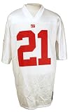 New York Giants Tiki Barber #21 Reebok Mid-Tier NFL Football Jersey White