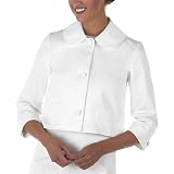Isaac Mizrahi for Target Cropped Sateen Jacket - True White
