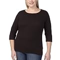 Merona&reg; Plus Boatneck Sweater - Brown