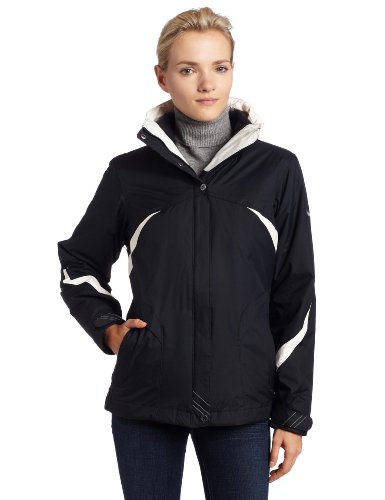 Columbia Womens Snowbird Slope Parka, Black, Large