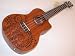 Luna UKE TEC MAH Ukulele Tattoo with Preamp (Concert)