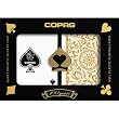 Copag 1546 Poker Size Standard Index Playing Cards (Black Gold)