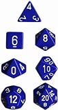 Polyhedral Dice: Opaque Blue